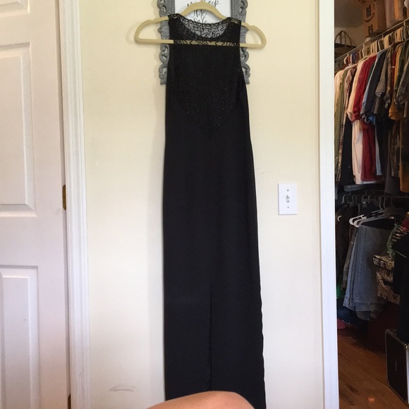 Ann Taylor black evening gown - Picture 2 of 8